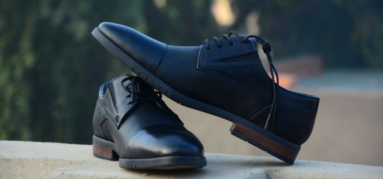 Black Work Shoes For Men