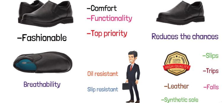 work shoes for men's oil resistant