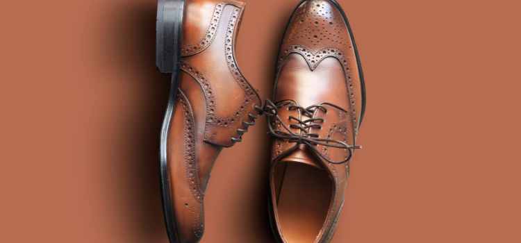 Oxford Mens Brown Dress Shoes