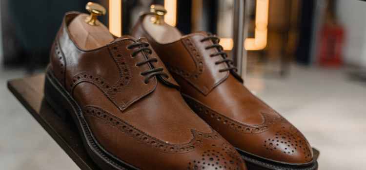Oxford Men's Brown Dress Shoes