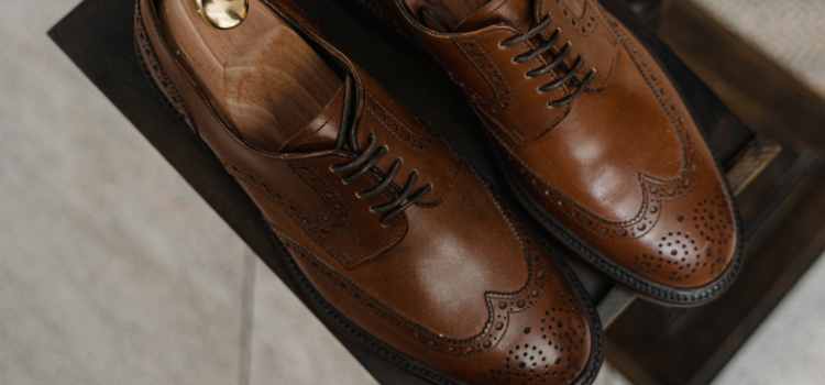 Oxford Men's Brown Dress Shoes