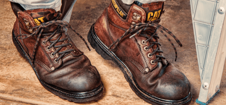 pull on slip on work boots for men