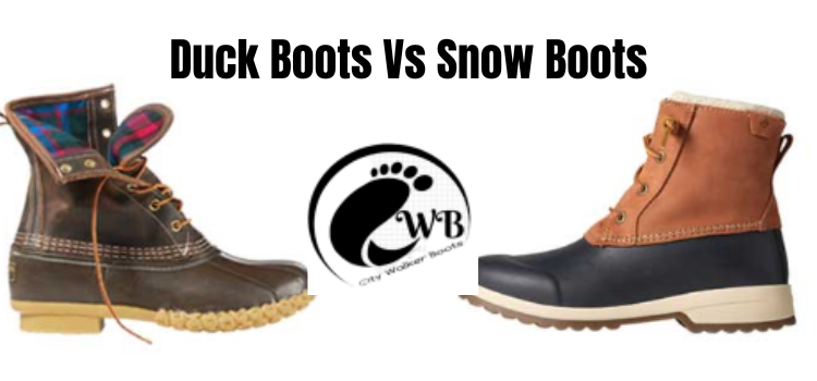 Duck Boots vs Snow Boots: Picking the Perfect Pair for Winter Adventures!