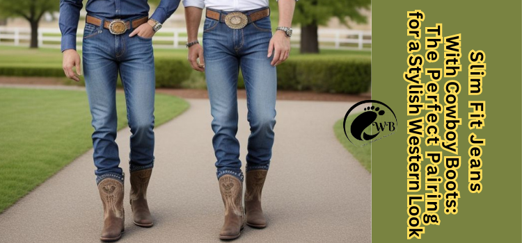 Slim Fit Jeans With Cowboy Boots_ The Perfect Pairing for a Stylish Western Look