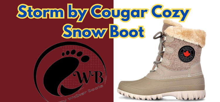 Unveiling the Irresistible Storm by Cougar Cozy Snow Boot!